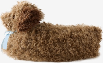 Pantoufle 'Dackel' Next en marron : devant