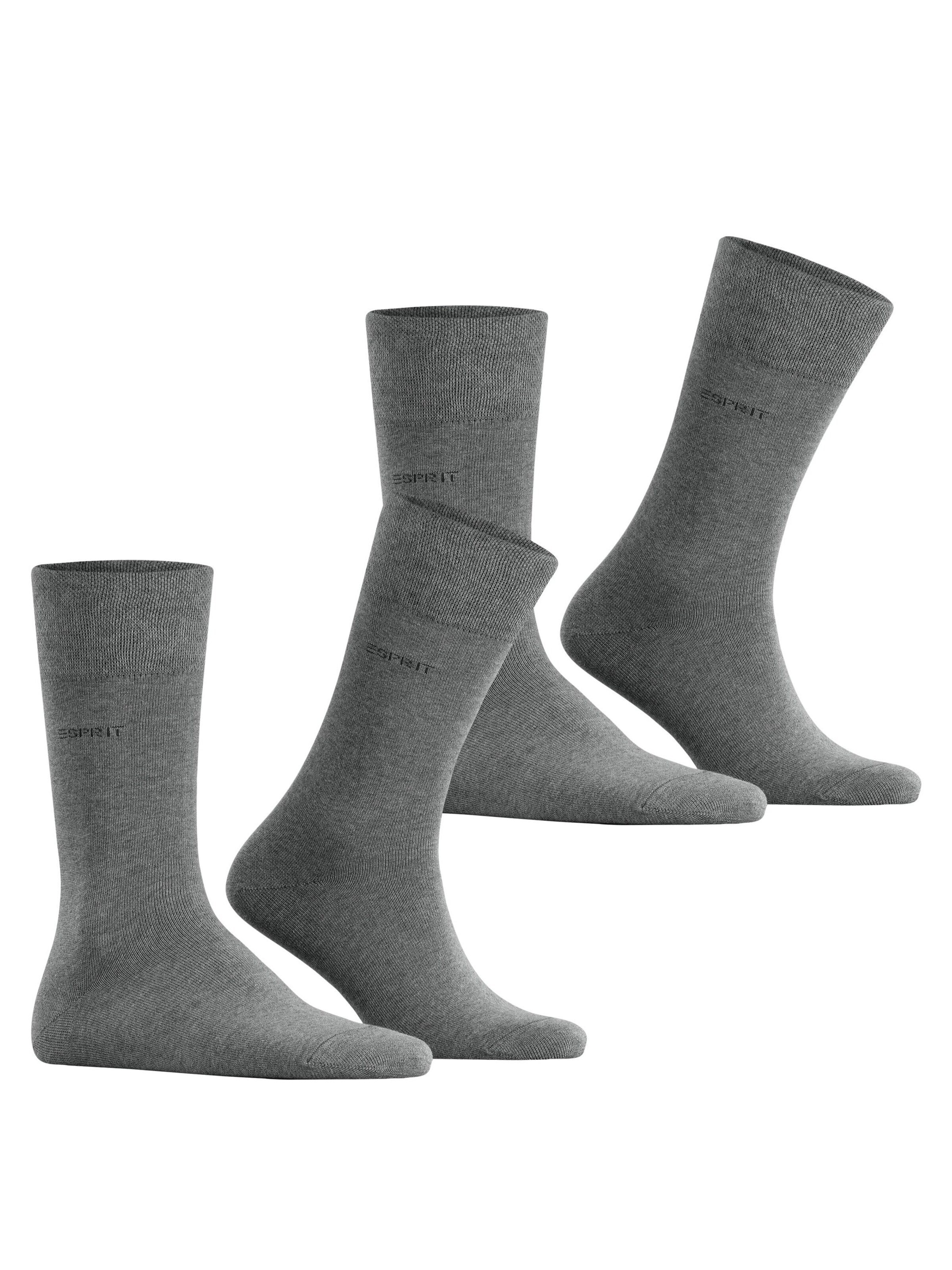 ESPRIT Socks 'Basic Easy 2-Pack' in Grey