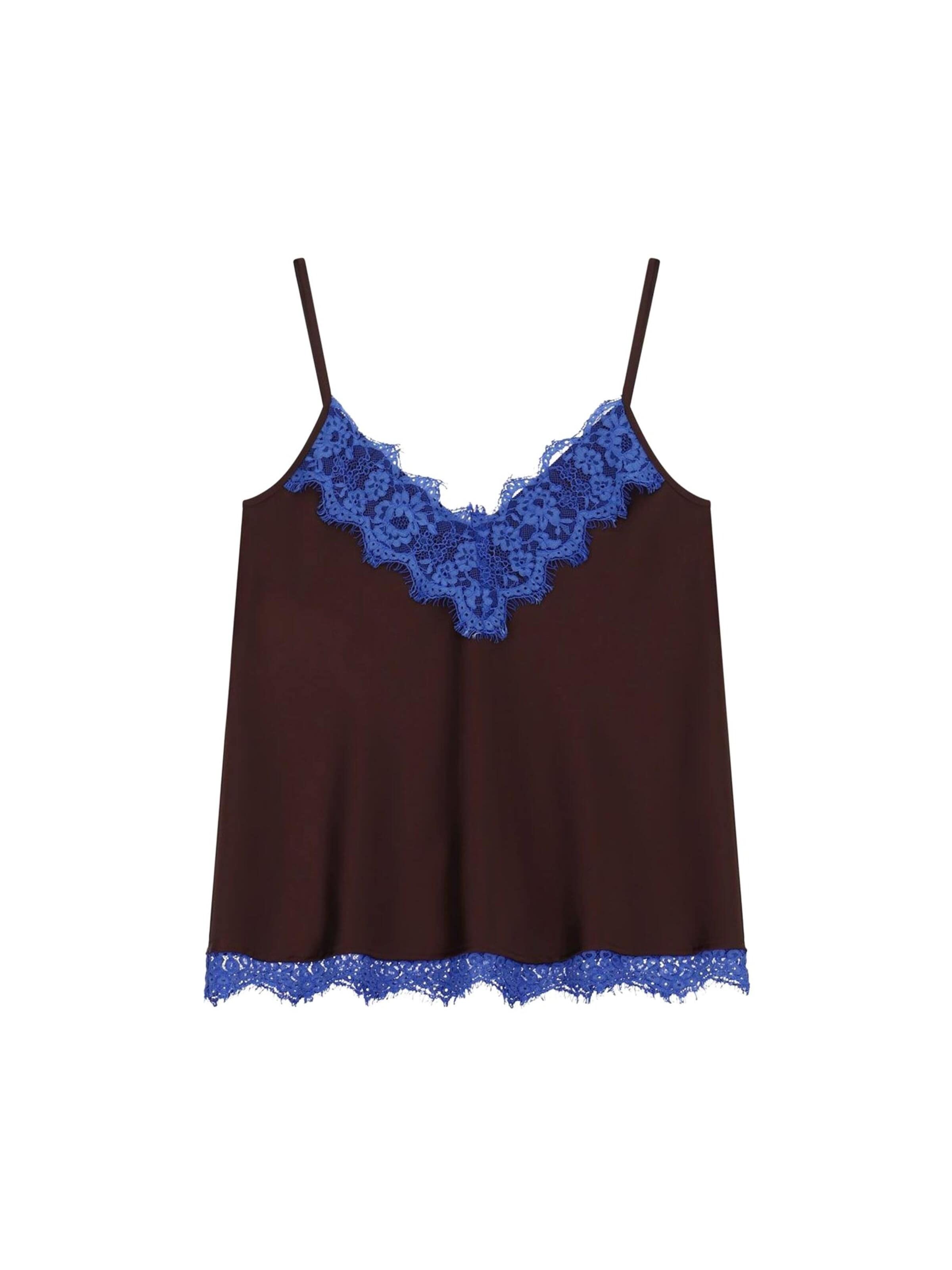 IMPERIAL Top 'IMPERIAL TOP TOP' in Blauw: voorkant