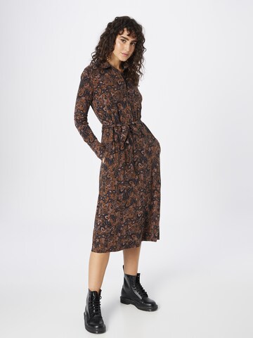 Thought Shirt Dress 'Oriel' in Brown: front