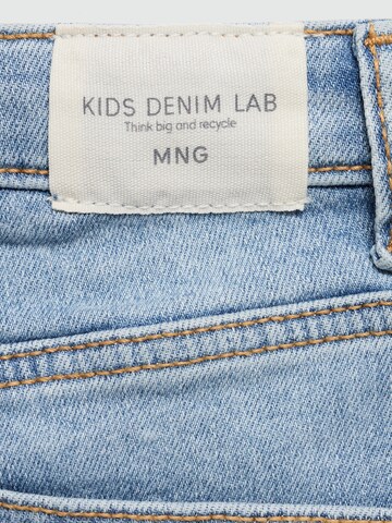MANGO KIDS Skinny Jeans in Blauw