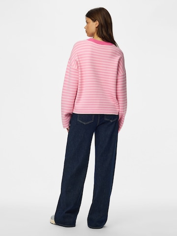 PIECES Pullover 'PCJASSY' in Pink