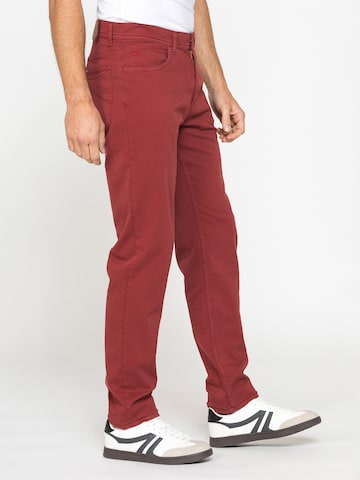 Carrera Jeans Regular Hose 'Light Gabardine 700'‌‌‌‌‌‌‌‌ in Rot