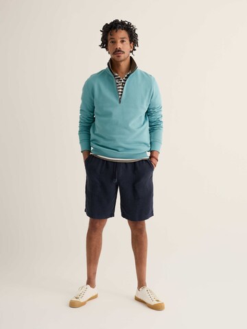 Seasalt Cornwall Sweatshirt 'Wood Moss' in Blue