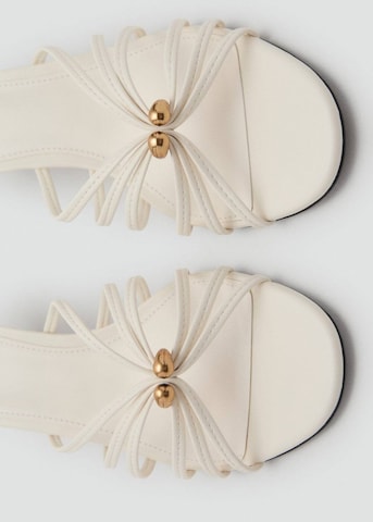MANGO Pantolette 'Darian' in Beige
