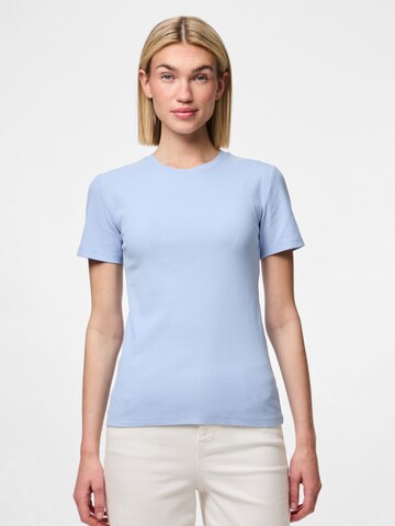 PIECES Shirt 'PCRUKA' in Blue: front