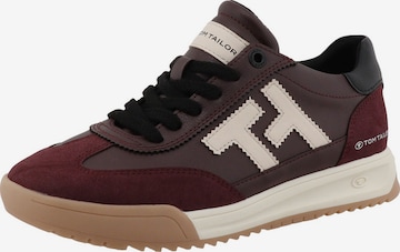 TOM TAILOR Sneaker in Rot: Vorderseite