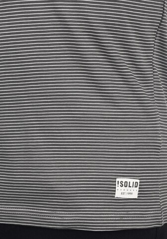 !Solid Rundhalsshirt 'Alfi' in Grau