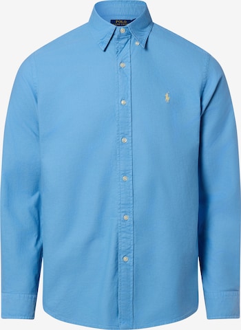 Polo Ralph Lauren Regular fit Overhemd in Blauw: voorkant