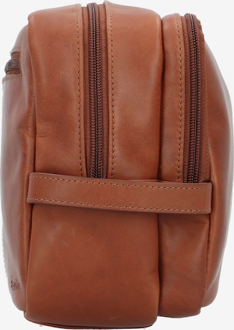 Esquire Toiletry Bag in Brown