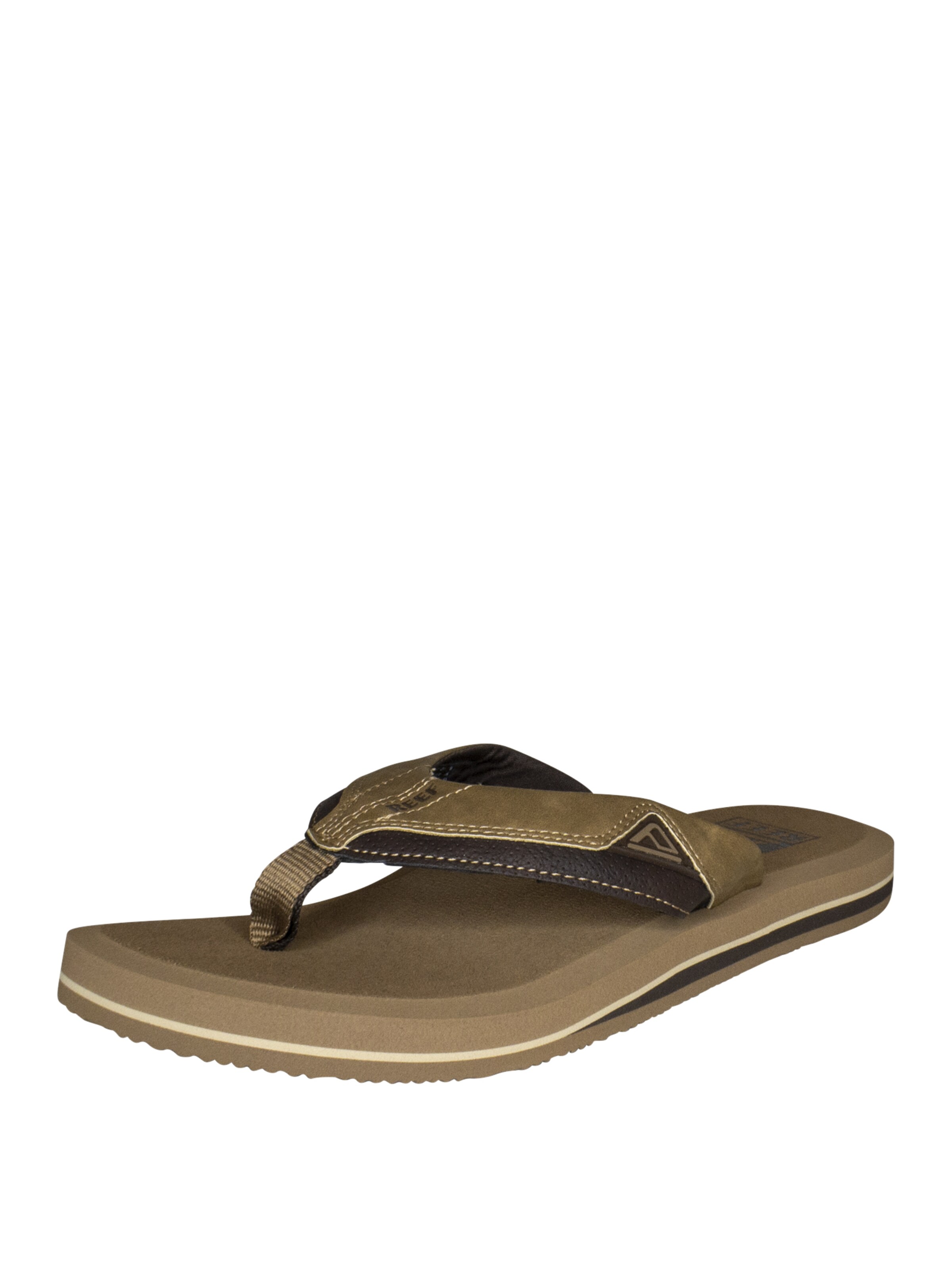 Tongs 'Cushion Dawn' REEF en bronze : devant