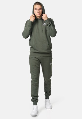 Bluză de molton 'Talmine' de la LONSDALE pe verde