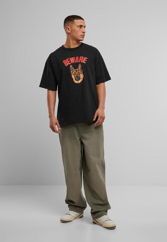 MARKET T-Shirt 'Beware Sign' in Schwarz