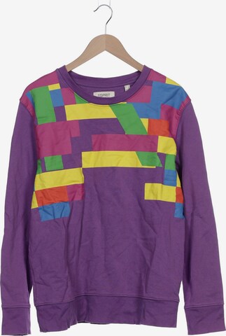 ESPRIT Sweatshirt & Zip-Up Hoodie in XL in Purple: front