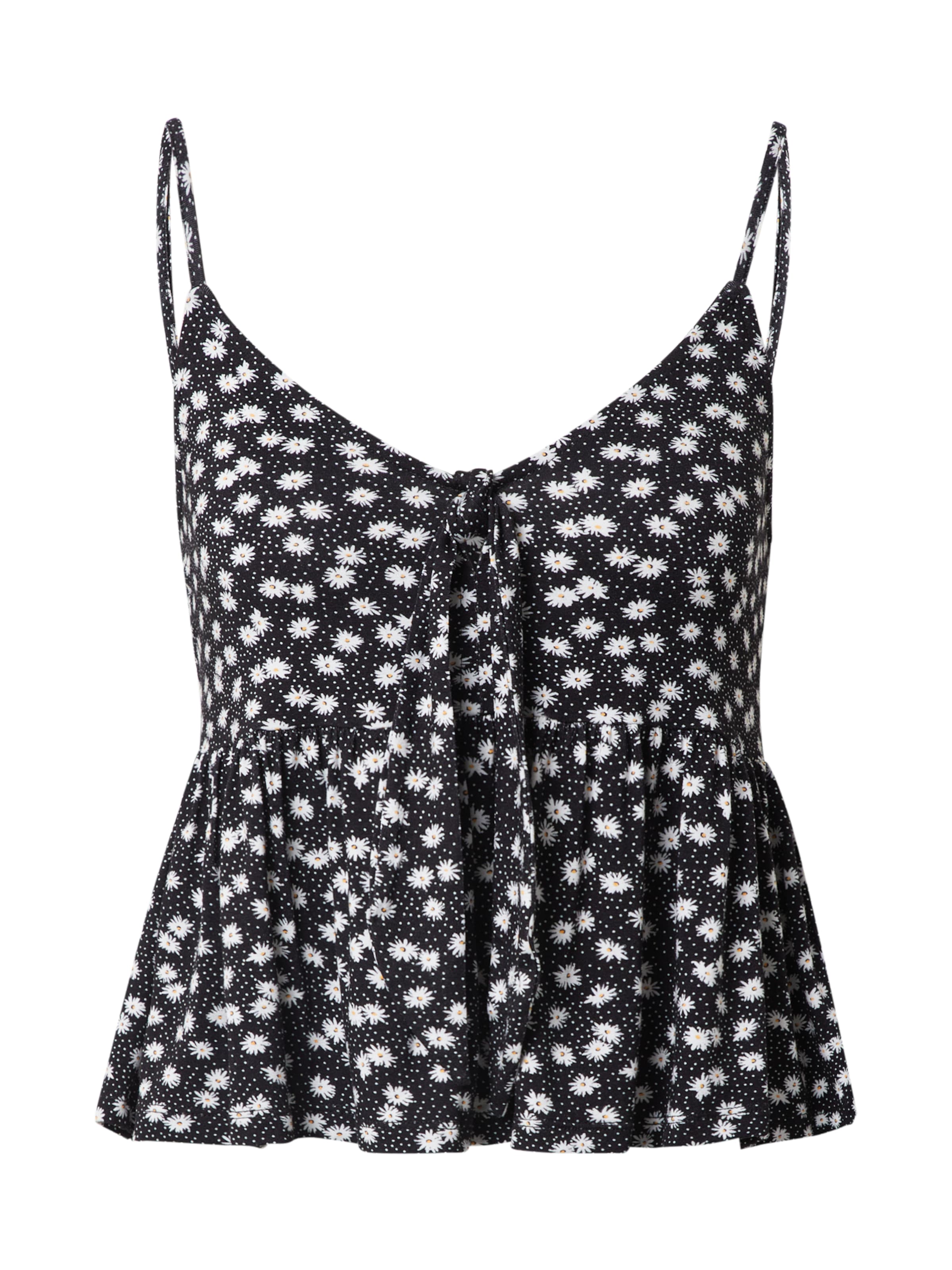 ABOUT YOU Топ 'Aurelia' в Черный: спереди