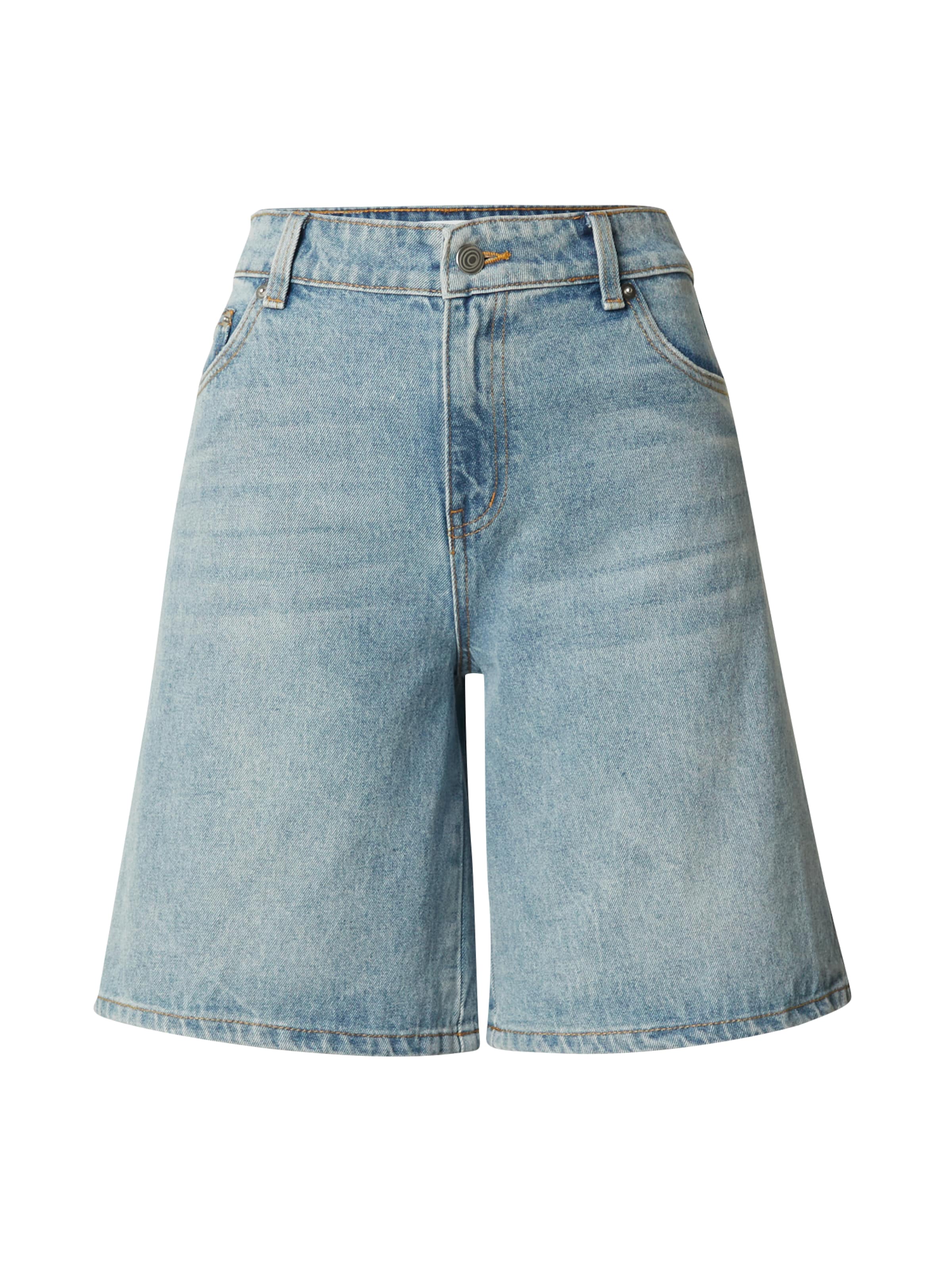 OUT OF ORBIT Jean &#x27;Inka&#x27; en bleu clair, Vue avec produit