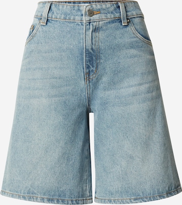 OUT OF ORBIT Wide Leg Shorts 'Inka' (OCS) in Blau: predná strana