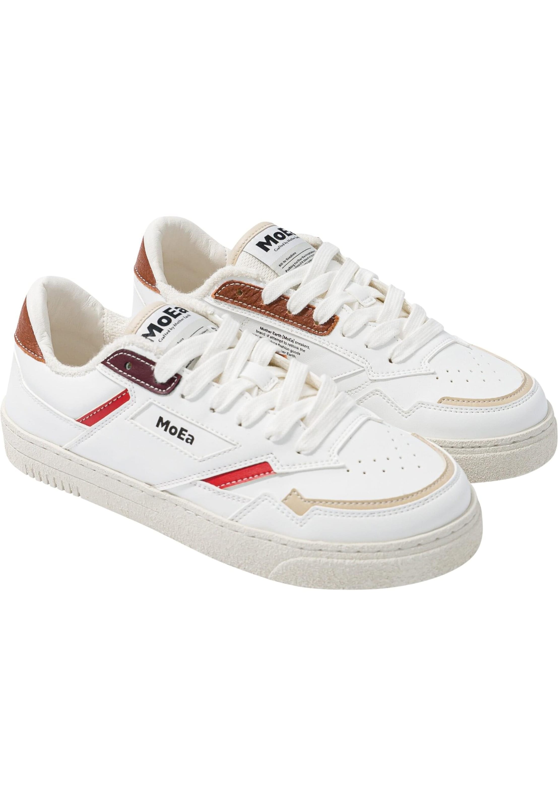 Sneaker bassa 'Gen9 - Corn All-In Terra' di MoEa in bianco