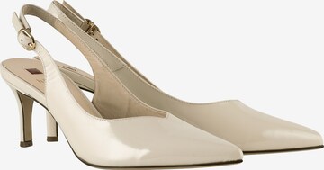 Högl Slingback pumps 'BOULEVARD' i beige