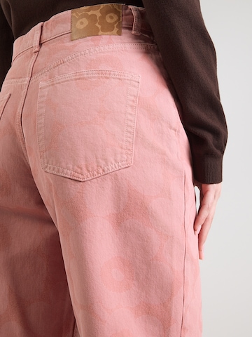 Marimekko Loosefit Jeans 'MARI' in Roze
