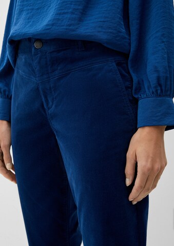 s.Oliver Regular Trousers in Blue