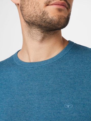 TOM TAILOR Regular Fit Pullover in Blau