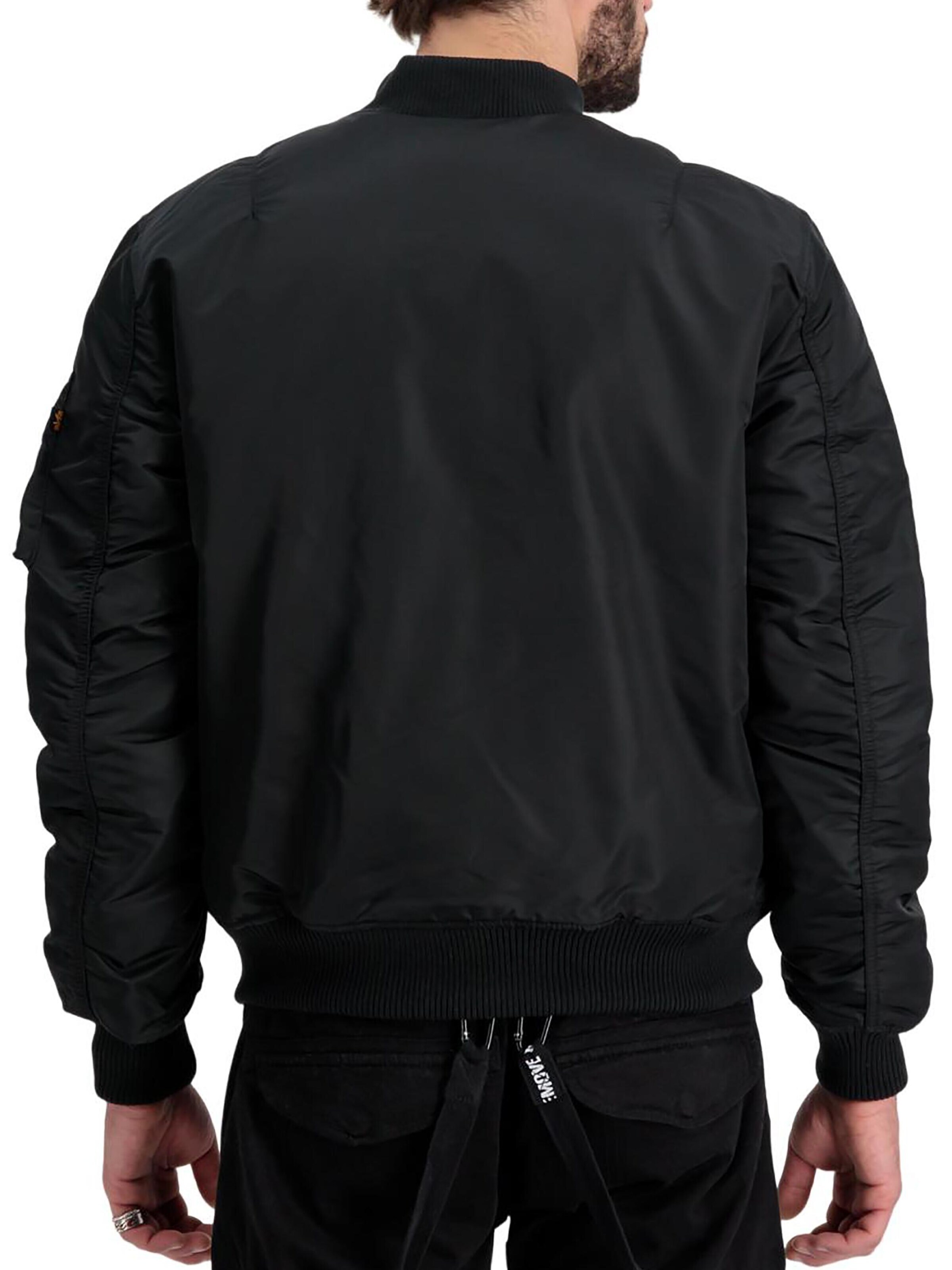 ALPHA INDUSTRIES Übergangsjacke 'MA-1 VF 59'‌‌ in Schwarz