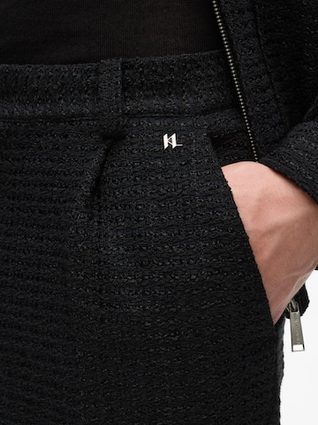 Karl Lagerfeld Regular Chinohose in Schwarz