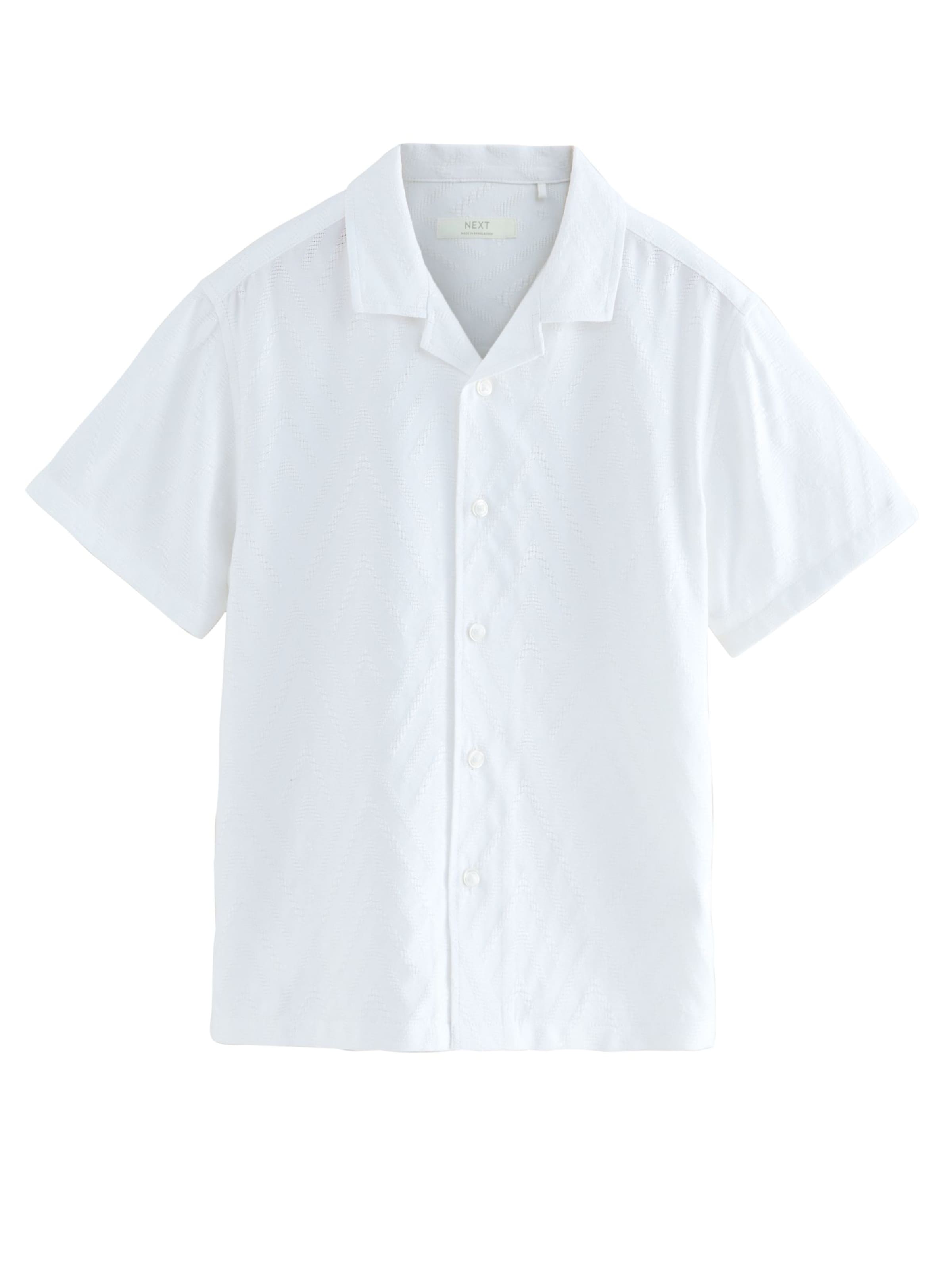 Next Klasický střih Košile – bílá: přední strana