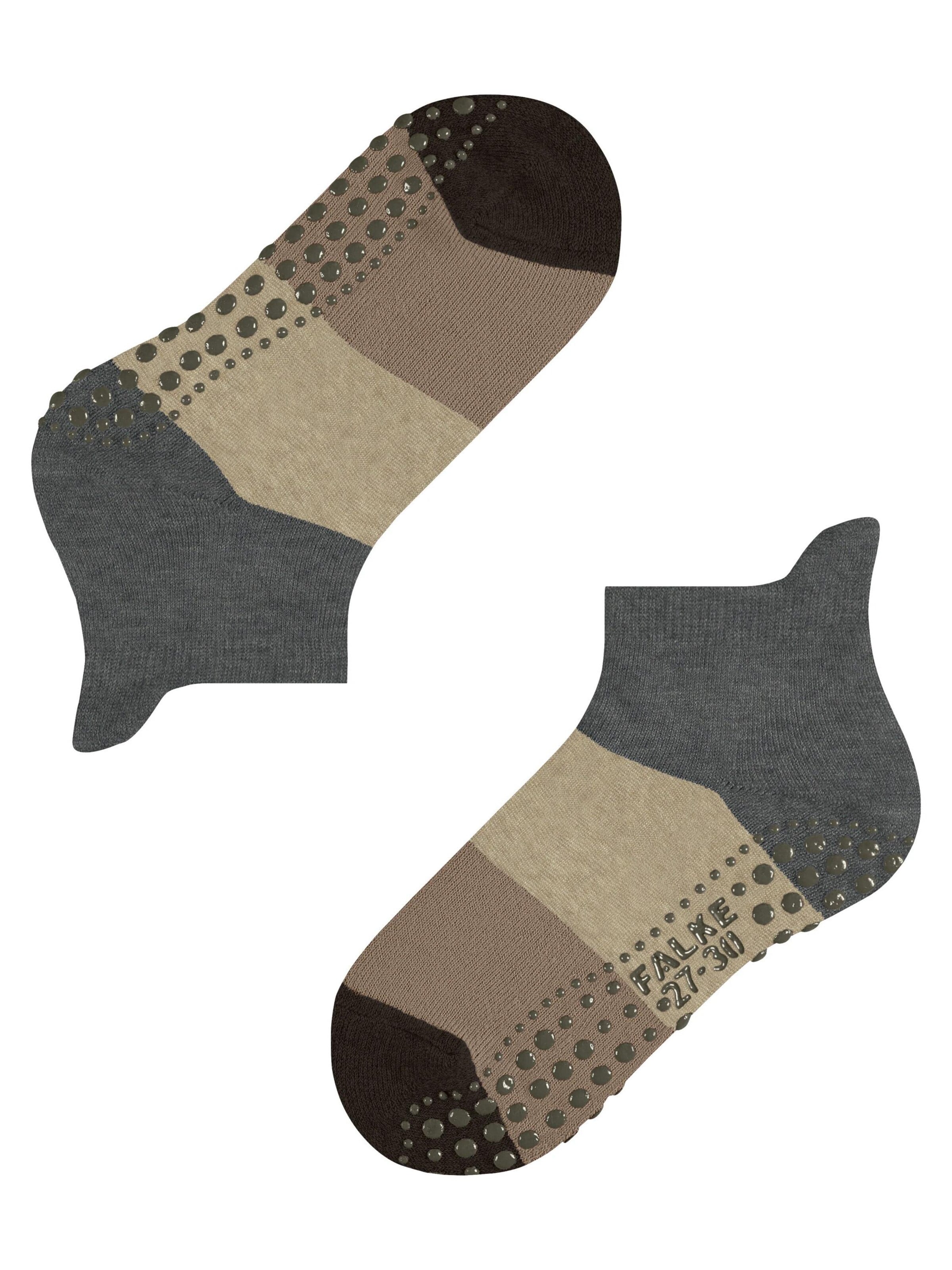 FALKE Socks 'Colour Block' in Grey