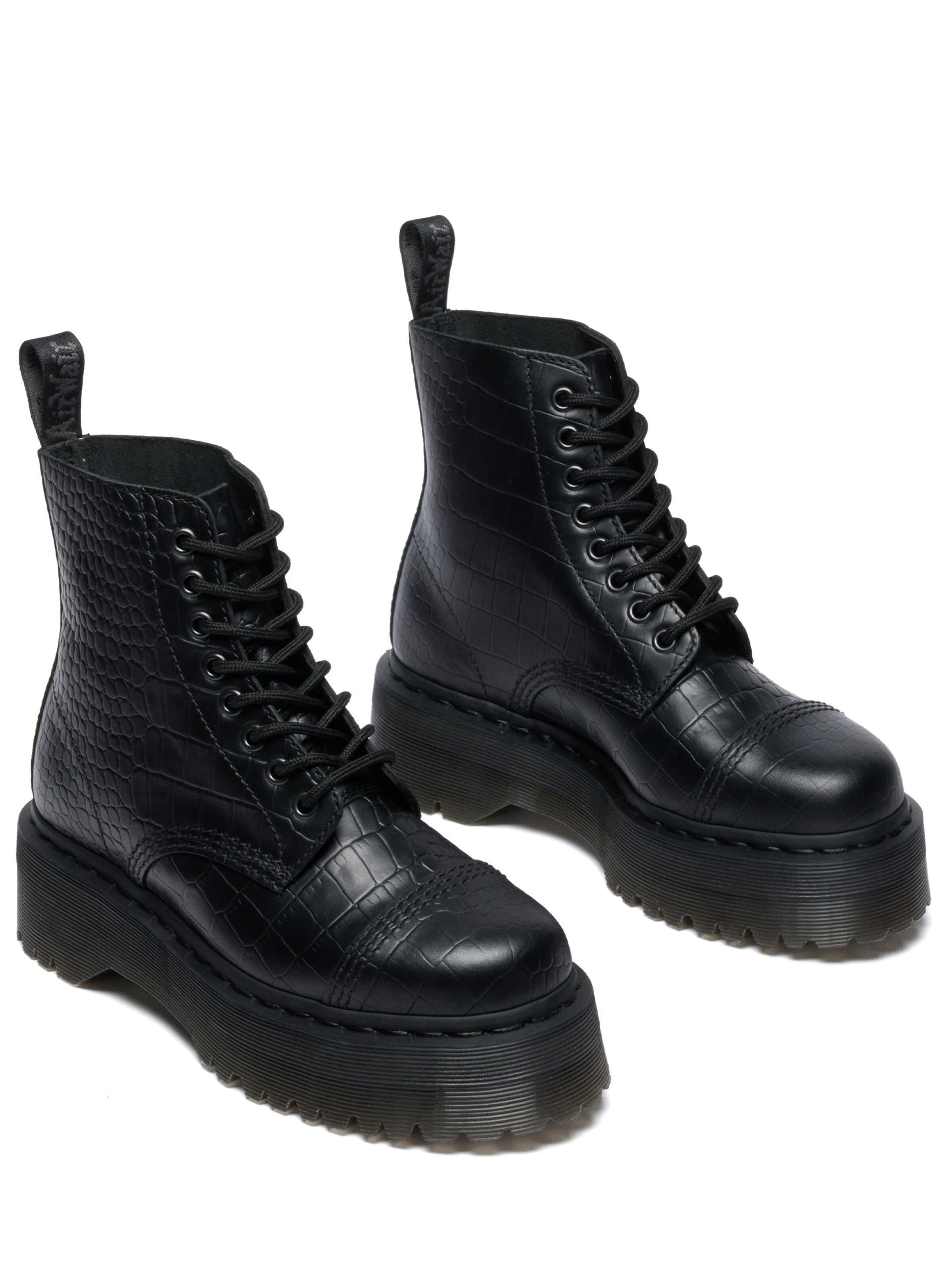 Dr. Martens Schnürstiefel 'Sinclair new vibrance'‌‌‌‌‌‌‌‌‌‌ in Schwarz