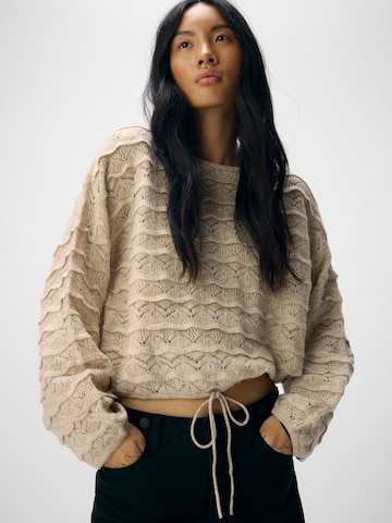 OBJECT Neulepaita 'OBJKristel' värissä beige: etupuoli