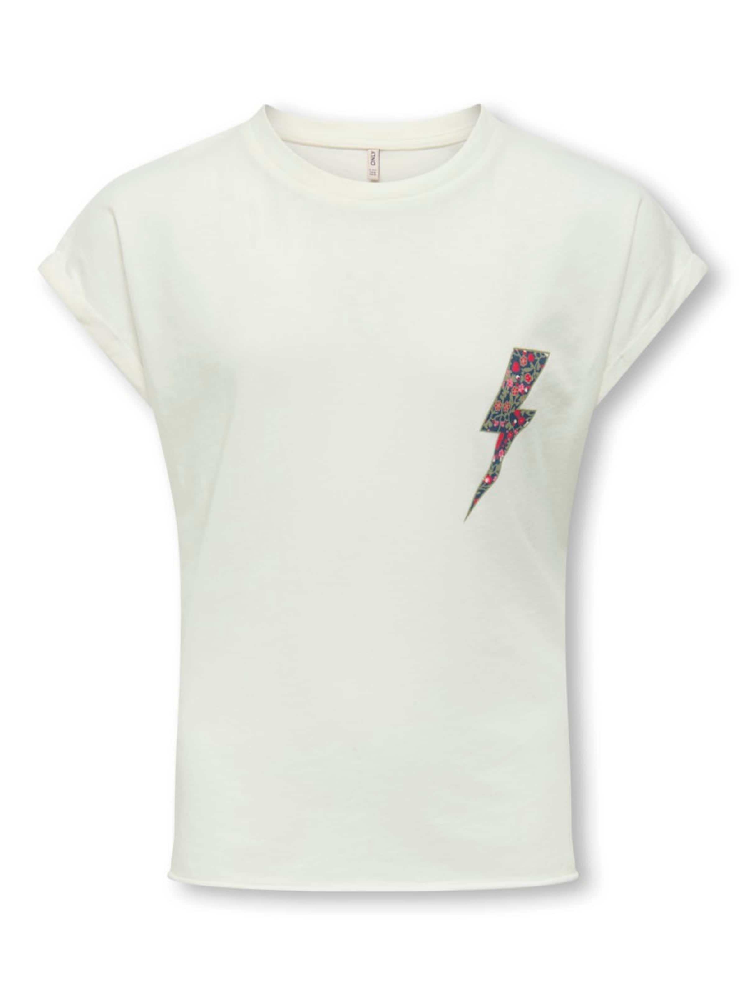 ONLY GIRLS Μπλουζάκι σε λευκό: μπροστά