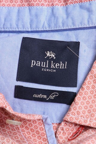 PAUL KEHL 1881 Button Up Shirt in M in Orange