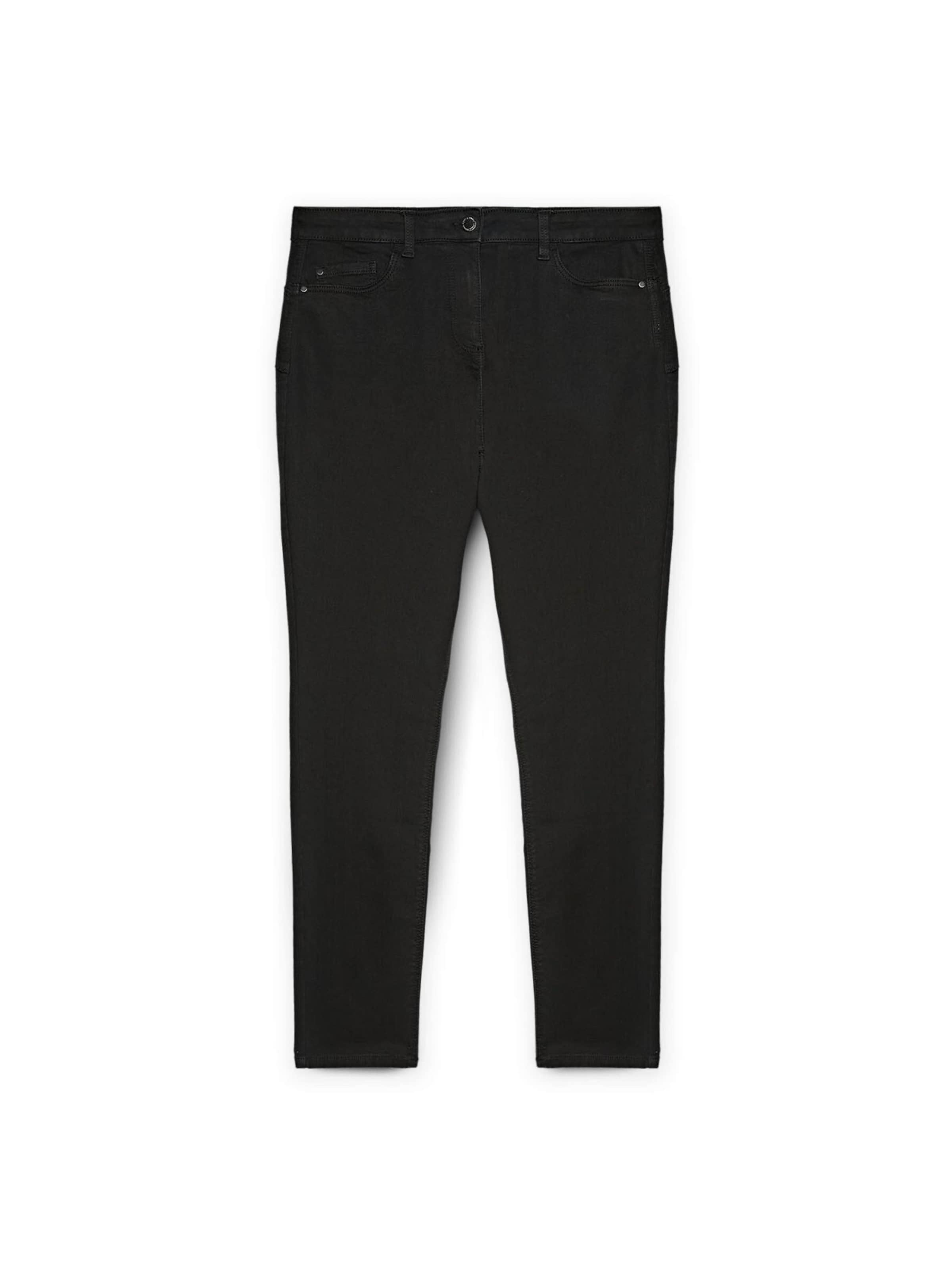 Fiorella Rubino Skinny Jeans in Black: front