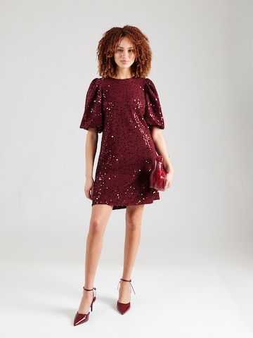 Noella Kleid 'Pastis' in Rot: Vorderseite