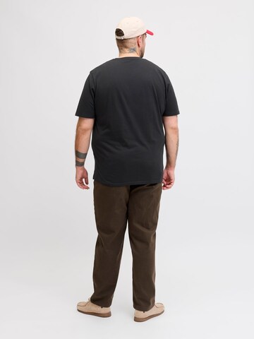 Jack & Jones Plus Μπλουζάκι 'JJEArchive' σε μαύρο