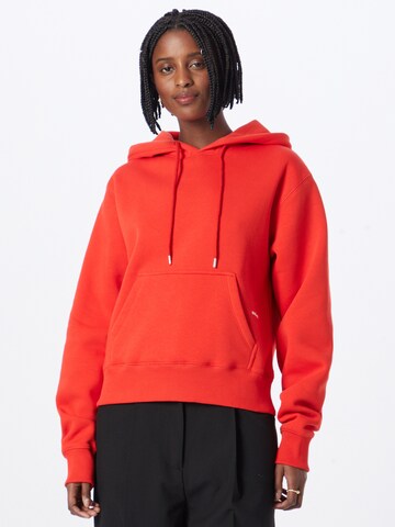 Soulland Sweatshirt 'Wilme' i röd: framsida