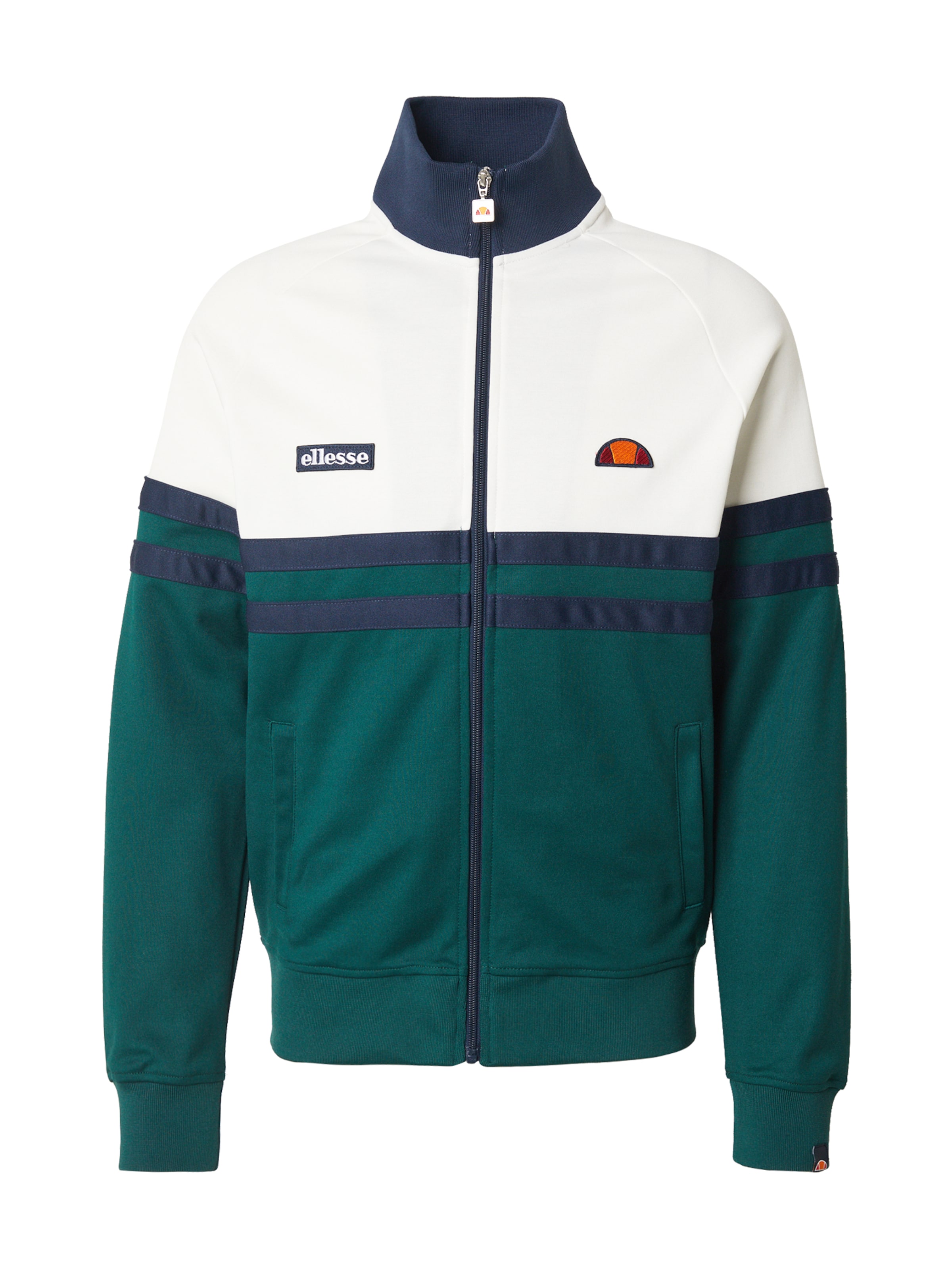 ELLESSE Sweatjacke 'Rimini' in Weiß: Vorderseite
