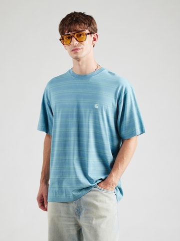 Carhartt WIP Shirt 'Brodine' in Blauw: voorkant