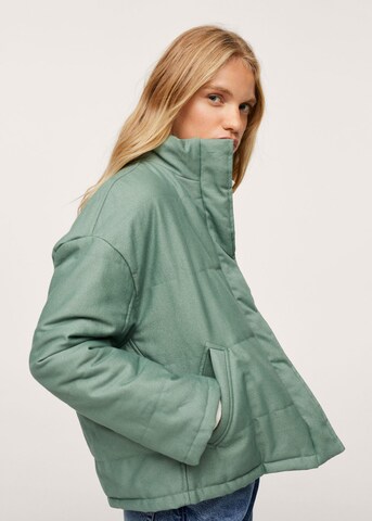 MANGO Between-Season Jacket 'War-I' in Green