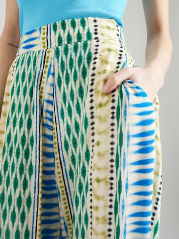 Wide leg Pantaloni 'JERRY' di Suncoo in verde