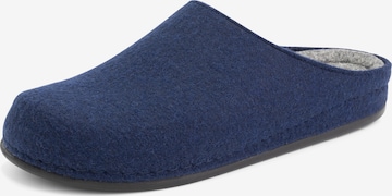 Travelin Slippers 'Be-Home' in Blue: front