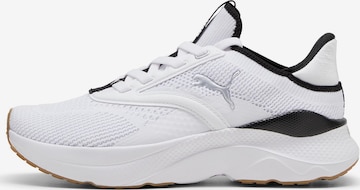 Scarpa da corsa 'Softride Mayve' di PUMA in bianco: frontale