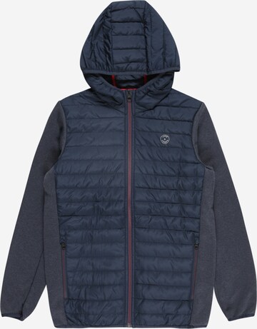 Veste mi-saison Jack & Jones Junior en bleu : devant