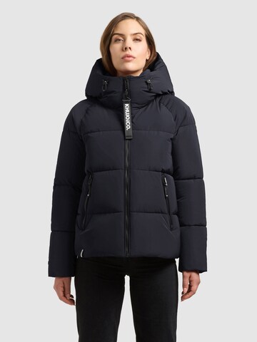 khujo Jacke 'Ono2' in Blau: Vorderseite