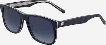 Lunettes de soleil TOMMY HILFIGER en bleu : devant