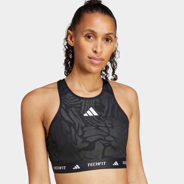 Bustino Reggiseno sportivo di ADIDAS PERFORMANCE in nero: frontale