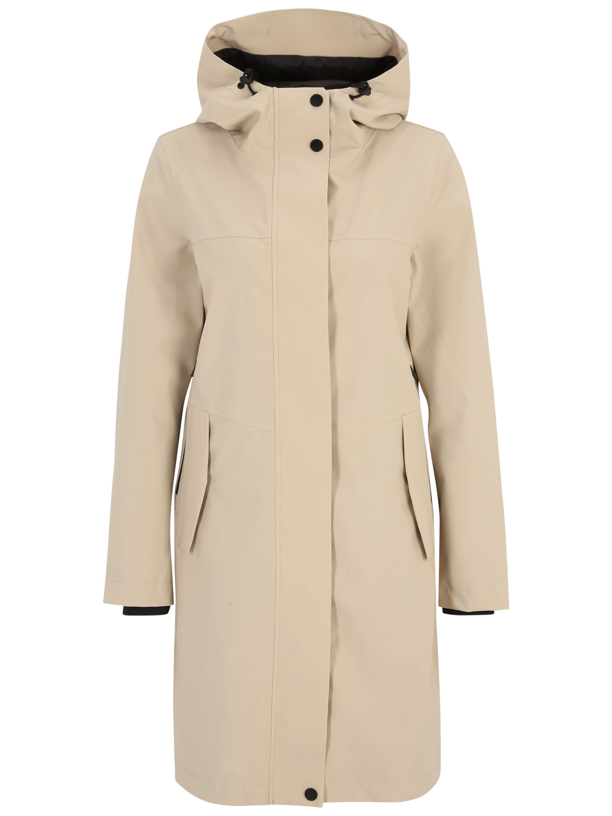 Covered Performance Jacket in Beige: front