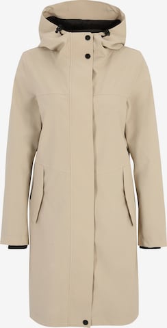 Covered Performance Jacket in Beige: front